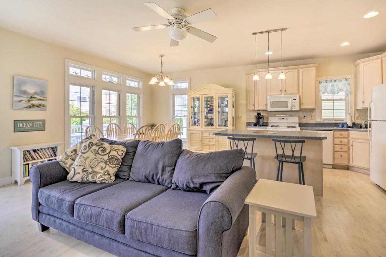 Sunny Ocean City Retreat About Qtr-Mi To Beach! Εξωτερικό φωτογραφία